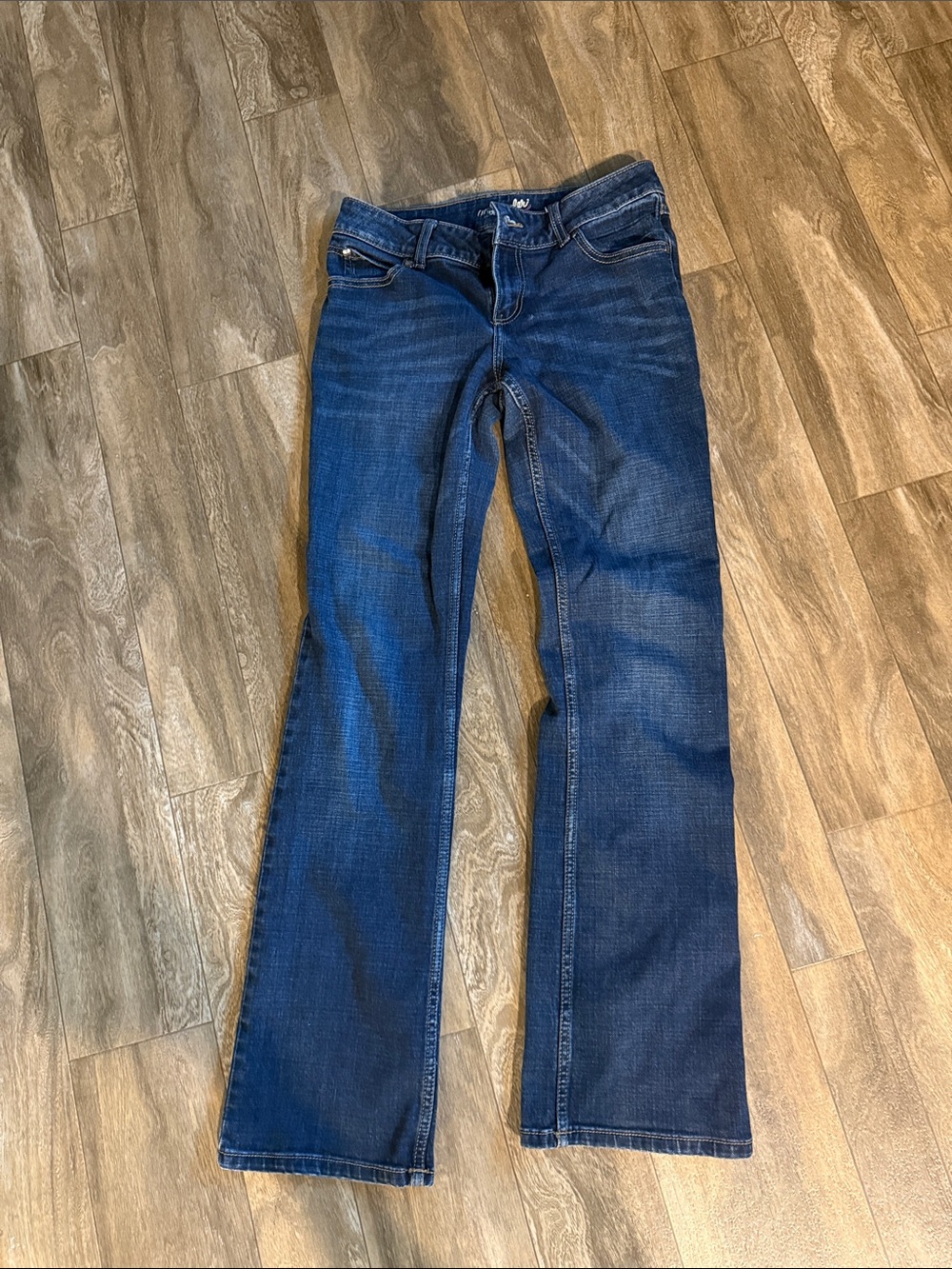Wrangler Women's Dark Blue Flare Jeans